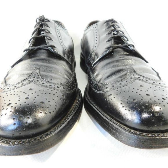 Florsheim Size 10.5 B Black Wingtip Oxford C3A A13 main image 6